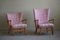 Mid-Century Modern Danish Lounge Chairs in Oakin the Style of Viggo Boesen, 1960s, Set of 2 13