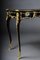 20th Century Louis XV Black Bureau Plat / Writing Desk in Beech 6