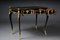 20th Century Louis XV Black Bureau Plat / Writing Desk in Beech 5