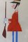 The Royal Guard, anni '50, acquerello e guazzo, con cornice, Immagine 8