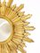 Hollywood Regency French Sunburst Wall Mirror, 1960s 10