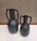 Black Ceramic Vases, France, 1990s, Set of 2, Image 8