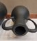 Jarrones de cerámica negra, Francia, años 90. Juego de 2, Imagen 11