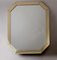 Large Brass Mirror from United Advertising Facilities, 1980s 1