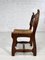 Sedie in legno e paglia intrecciata di Guillerme Et Chambron per Votre Maison, anni '50, set di 4, Immagine 5