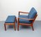 Armchair & Footstool in Teak by Ole Wanscher for Cado, 1965, Set of 2, Image 12