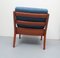 Armchair & Footstool in Teak by Ole Wanscher for Cado, 1965, Set of 2 13