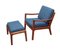 Armchair & Footstool in Teak by Ole Wanscher for Cado, 1965, Set of 2, Image 1