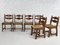 Stühle aus Eichenholz & Geflochtenem Stroh von Guillerme Et Chambron für Votre Maison, 1950er, 6 . Set 10