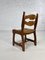 Stühle aus Eichenholz & Geflochtenem Stroh von Guillerme Et Chambron für Votre Maison, 1950er, 6 . Set 8