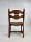 Stühle aus Eichenholz & Geflochtenem Stroh von Guillerme Et Chambron für Votre Maison, 1950er, 6 . Set 7