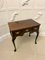 George III Figured Mahogany Lowboy Side Table, 1780s, Image 8