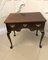 George III Figured Mahogany Lowboy Side Table, 1780s 1