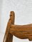 Sedie in legno di quercia e paglia intrecciata di Guillerme Et Chambron per Votre Maison, anni '50, set di 6, Immagine 8