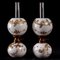 19th Century Quinquets White Opaline from House Baccarat, Set of 2, Image 3