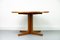 Danish Rount Teak Dining Table, 1960s 2