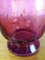 Cranberry Art Glass Vase with Handle by Erwin Eisch Pfauenauge Collection, 1970s, Image 4