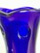 Mid-Century Blue Colored Glass Vase, 1960s, Image 5