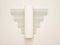 Art Deco French Brass & Glass Wall Sconce from Maison Jansen, 1940s, Image 4