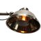 Industrielle Vintage Wandlampe für medizinische Chirurgie aus Silberfarbenem Metall 4