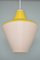 Lámpara colgante Mid-Centruy de Rotaflex, años 50, Imagen 3
