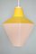 Lámpara colgante Mid-Centruy de Rotaflex, años 50, Imagen 1