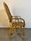 Rattan Sessel, 1960er, 4 . Set 6