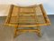 Vintage Rattan Stool, 1970s, Image 3