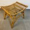 Vintage Rattan Stool, 1970s 2