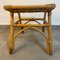 Tabouret Vintage en Rotin, 1970s 5