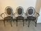 Provencal Armchairs in Wrought Iron, 1960s, Set of 3 1