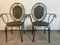 Provencal Armchairs in Wrought Iron, 1960s, Set of 3, Image 11