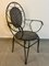 Provencal Armchairs in Wrought Iron, 1960s, Set of 3 3