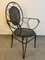 Provencal Armchairs in Wrought Iron, 1960s, Set of 3, Image 3