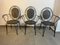 Provencal Armchairs in Wrought Iron, 1960s, Set of 3, Image 2