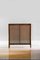 Bamboo and Vienna Straw Radiator Cover with Leather Binding, Image 2
