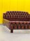 Chesterfield Bed in Brown Leather, 1980s 2