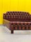 Chesterfield Bed in Brown Leather, 1980s, Image 2
