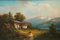 Guido Hampe, Engelberg vicino a Lucerna Titlis, Svizzera, 1880, Dipinto ad olio, Incorniciato, Immagine 2