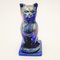 Vintage Cat Figurine in Ceramics from Rambersvillers, 1940s 4