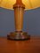 Lámpara de mesa modernista Art Déco, años 40, Imagen 4