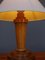 Lámpara de mesa modernista Art Déco, años 40, Imagen 5