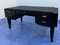 French Art Deco Black Lacquered Executive Desk, 1930s, Image 14