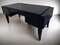 Schwarz lackierter französischer Art Deco Chefschreibtisch, 1930er 4