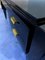 French Art Deco Black Lacquered Executive Desk, 1930s, Image 6