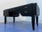 French Art Deco Black Lacquered Executive Desk, 1930s, Image 1