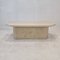 Italian Coffee Table in Travertine, 1980s, Image 1