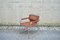 Vintage Italian Saddle Lounge Chair in Ox Red Cognac Leather, Image 13