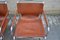 Vintage Italian Saddle Lounge Chair in Ox Red Cognac Leather 11