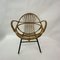 Rattan Lounge Chair from Rohe Noordwolde, 1950s, Image 5